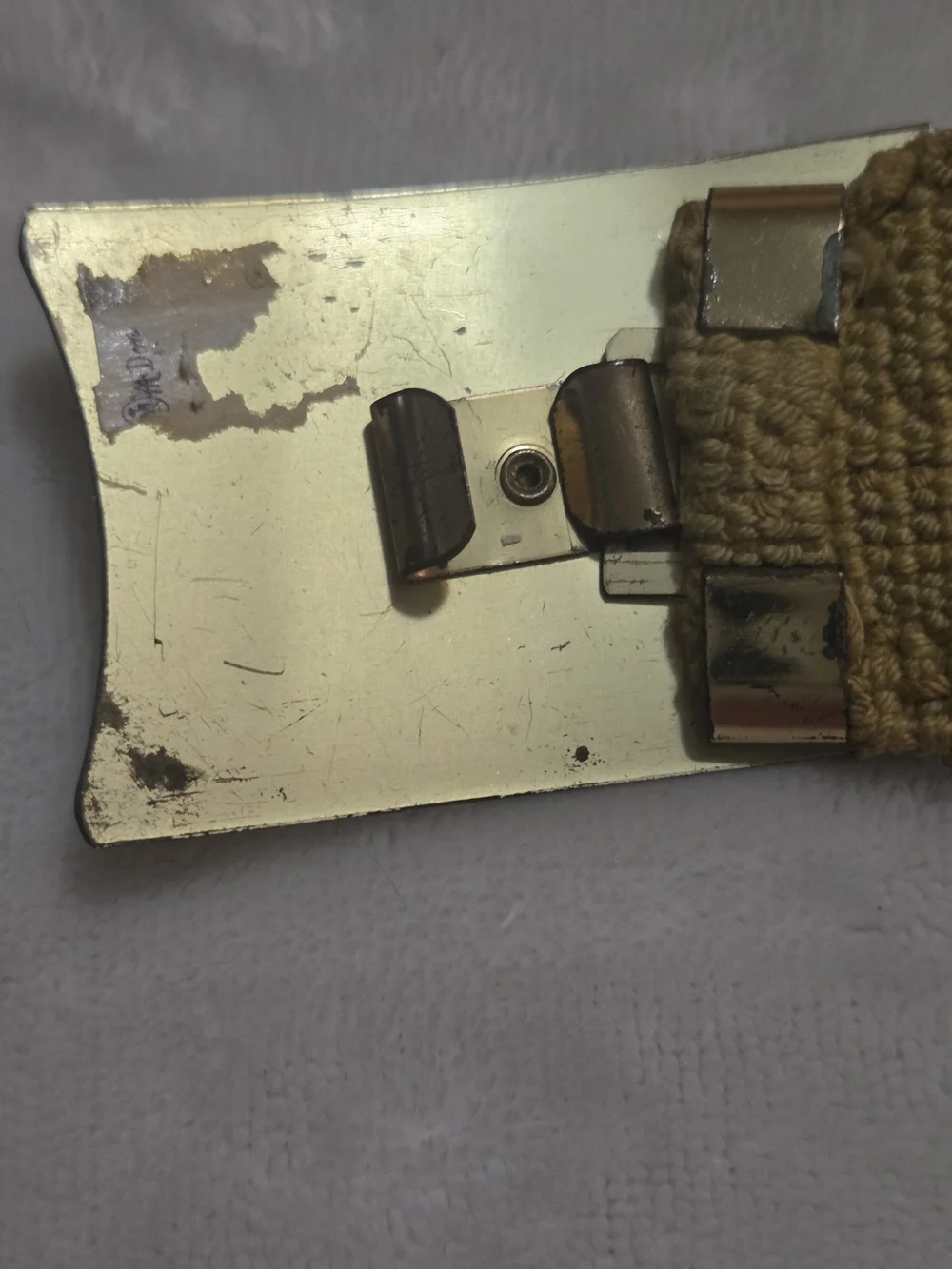 Gold Metal Scale Belt Vintage 1960 To 70, Boho